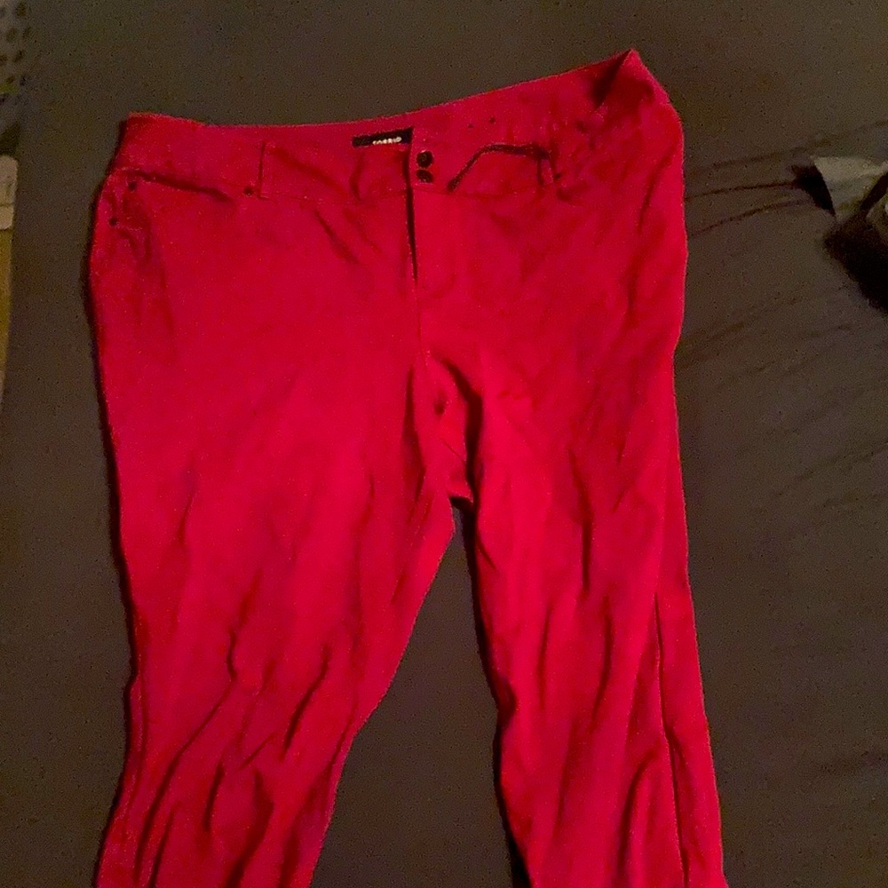 Size 26 Torrid Capri pants
